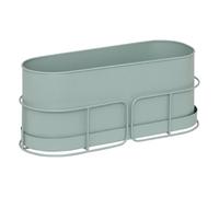 ATMOSPHERA CREATEUR D'INTERIEUR Jardinière Aze 47 x 18 x 20,5 cm Métal Vert céladon