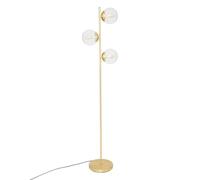 Atmosphera Créateur d'intérieur - Lampadaire en Métal Le Collectionneur 162cm Or