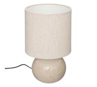 Atmosphera Créateur d'intérieur - Lampe à Poser Boule Gaia 28cm Lin