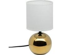 Atmosphera Créateur d'intérieur Lampe à poser céramique Timéo H25 cm Or