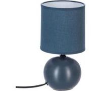 Atmosphera - Lampe céramique Timéo - bleu mat H25cm - Créateur d'intérieur