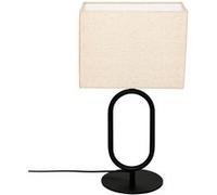 Atmosphera - Lampe à poser alec métal noir h52cm