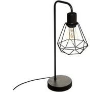 Lampe ""Flave"" métal noir H46cm - Atmosphera Créateur d'intérieur