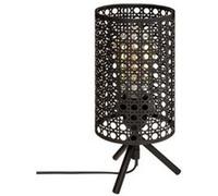 Atmosphera – Lampe à poser Katel – Noire H28 cm