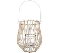 Lanterne Déco en Rotin Malino 21cm Beige
