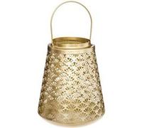 Lanterne en Métal Design Feel 19cm Or