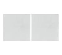 Atmosphera - Lot de 2 Miroirs Adhésifs carrés 40x40cm