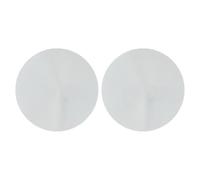 Atmosphera Créateur d'intérieur - Lot de 2 Miroirs Adhésifs Rond 40x40cm Argent