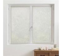 Atmosphera Créateur d'intérieur - Lot de 2 Rideaux Voilage "Fred" 60x120cm Lin Beige G