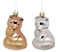 Feeric Lights et Christmas - Sdn plast Renard x2 10,5cm