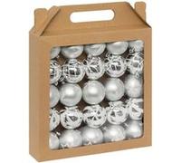 Atmosphera Boules de Noël Colorama - Argent