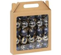 Atmosphera Boules de Noël Colorama - Bleu