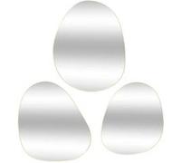 Atmosphera Créateur d'intérieur - Lot de 3 Miroirs Organisateurs "Lida" 47cm Or Or G