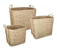 Atmosphera panier de rangement rectangulaire - Beige
