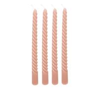 Atmosphera Créateur d'intérieur - Lot de 4 Bougies Bâton "Hugo" 180g Rose