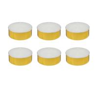 Atmosphera Créateur d'intérieur - Lot de 6 Bougies Chauffe-Plat Parfumées "Izor" 3,7cm Fleur de Coton