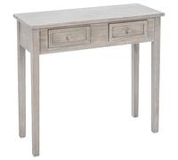 ATMOSPHERA CREATEUR D'INTERIEUR Meuble Console Table Charme Coloris Marron Clair patiné