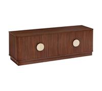 Atmosphera Créateur d'intérieur - Meuble TV 4 Portes "Wany" 140cm Marron