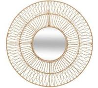 Miroir corde Millie beige H75cm - Atmosphera Créateur d'intérieur