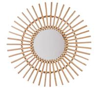 Atmosphera – Miroir Soleil en rotin – D58 cm