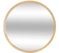 Miroir rond Kim bois D55cm - Atmosphera Créateur d'intérieur