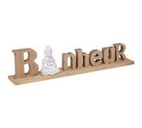 Atmosphera - Mot à Poser Bouddha Bonheur H11-5 cm