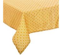 ATMOSPHERA CREATEUR D'INTERIEUR AC-Déco Nappe Anti-tâches - Imprimé paty - 140 x 240 cm - Jaune