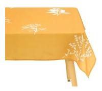 Nappe Antitache Imprimée Garrigue 150x300cm Moutarde