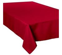 Atmosphera Nappe anti-tâche Unie 150 x 300 cm Rouge