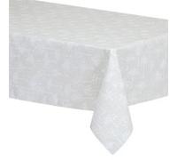 Nappe Enduite Imprimée Lila 150x250cm Lin & Blanc
