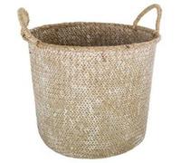 Atmosphera Panier de rangement en roseau - Naturel