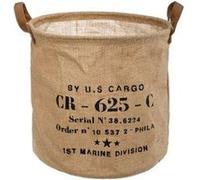 Créateur d'intérieur - Panier de Rangement en Jute "Loft" 30cm Naturel