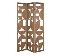 Atmosphera Créateur d'intérieur - Paravent Ajouré Design Hernan 121x170cm Marron