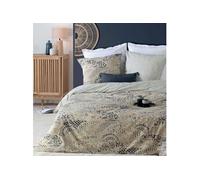 Atmosphera Créateur d'intérieur - Parure de Lit 3 Pièces "Naoki" 240x220cm Beige