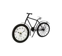 Atmosphera Créateur d'intérieur - Pendule à Poser "Vélo" 28cm Noir
