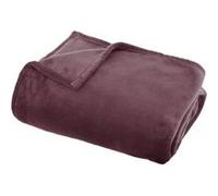 Atmosphera - Plaid Flanelle ollis Violet Clair 180x130cm