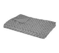 Plaid Imitation Fourrure Bou 120x160cm Gris