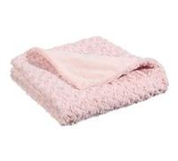 Atmosphera – Plaid fausse fourrure Bou 120 x 160 cm Rose