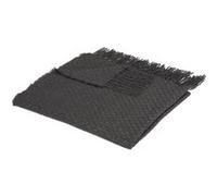 Plaid Maille Deep Soul 130x180cm Gris Foncé