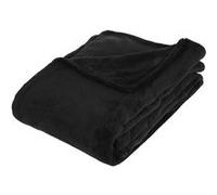 Plaid Microfibre 130x180cm Noir