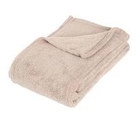 Atmosphera – Plaid – Microfibre polaire – 125 x 150 cm – Beige Lin