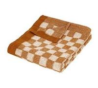 Plaid Tricot Damier Itha 130x180cm Ocre