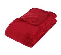 Atmosphera – Plaid microfibre 130 x 180 cm – Rouge