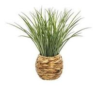 Atmosphera - Herbe Artificielle Pot tressé - H48-5 cm