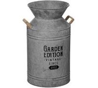 Atmosphera Pot à lait Créateur d'intérieur métal gris H48 cm Déco vintage Zinc