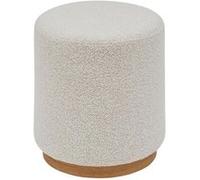 Pouf Nesky blanc - Atmosphera Créateur d'intérieur