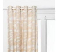 Rideau à Œillets Chenille Madini 140x260cm Beige