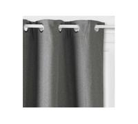 Atmosphera Créateur d'intérieur - Rideau Isolant "Tim" 140x260cm Gris