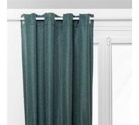 Atmosphera Rideau isolant Tim 140 x 260 cm vert jade
