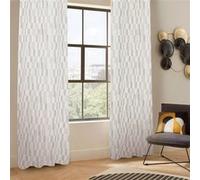 Atmosphera Créateur d'intérieur - Rideau Jacquard à Œillets "Leyna" 140x260cm Beige Lin Beige G